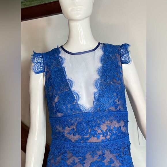 Free People Bronx and Banco Nina Cobalt Maxi Dress/ Size XS - Picture 8 of 13